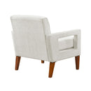  Manufacturer Color_Beige -- Homelegance Belfort Stationary Fabric Accent Chair IMAGE 4