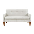  Manufacturer Color_Beige -- Homelegance Belfort Stationary Fabric Loveseat IMAGE 1