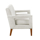  Manufacturer Color_Beige -- Homelegance Belfort Stationary Fabric Loveseat IMAGE 3