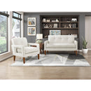  Manufacturer Color_Beige -- Homelegance Belfort Stationary Fabric Loveseat IMAGE 8