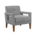  Manufacturer Color_Grey -- Belfort 1113GY-1 Accent Chair IMAGE 1