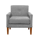  Manufacturer Color_Grey -- Belfort 1113GY-1 Accent Chair IMAGE 2