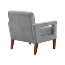  Manufacturer Color_Grey -- Belfort 1113GY-1 Accent Chair IMAGE 4
