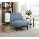  Manufacturer Color_Blue -- Houghton 1129BUE-1 Accent Chair IMAGE 7