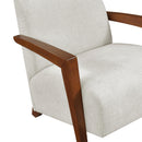  Manufacturer Color_Beige -- Homelegance Odessa Stationary Fabric Accent Chair IMAGE 6