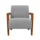  Manufacturer Color_Grey -- Odessa 1136GY-1 Accent Chair IMAGE 2