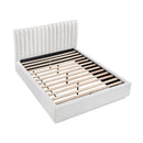  Size_Queen -- Homelegance Mulvane Upholstered Platform Bed IMAGE 6