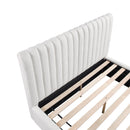  Size_Queen -- Homelegance Mulvane Upholstered Platform Bed IMAGE 9