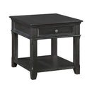  Homelegance Muriel 3503BK-04 End Table IMAGE 2