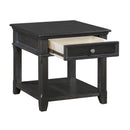  Homelegance Muriel 3503BK-04 End Table IMAGE 3