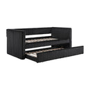  Homelegance Chapman 4655BLK* Daybed with Trundle IMAGE 4
