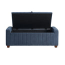  Homelegance Derby 4798BU Storage Bench IMAGE 4