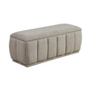  Homelegance Maize 4799TP Storage Bench IMAGE 2