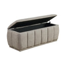  Homelegance Maize 4799TP Storage Bench IMAGE 5