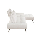 Manufacturer Color_Beige -- Homelegance Dominic Fabric 2 pc Sectional IMAGE 7