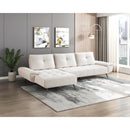  Manufacturer Color_Beige -- Homelegance Dominic Fabric 2 pc Sectional IMAGE 14