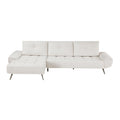  Manufacturer Color_Beige -- Homelegance Dominic Fabric 2 pc Sectional IMAGE 1