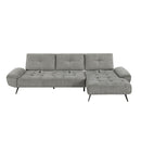  Manufacturer Color_Dove Grey -- 8400DVG*22LRC 2 pc Sectional with Right Chaise and Dual-position Backs for Adjustable Seat Depth IMAGE 10