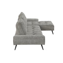  Manufacturer Color_Dove Grey -- 8400DVG*22LRC 2 pc Sectional with Right Chaise and Dual-position Backs for Adjustable Seat Depth IMAGE 3