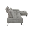  Manufacturer Color_Dove Grey -- 8400DVG*22LRC 2 pc Sectional with Right Chaise and Dual-position Backs for Adjustable Seat Depth IMAGE 7