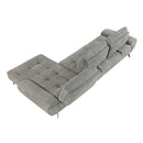  Manufacturer Color_Dove Grey -- 8400DVG*22LRC 2 pc Sectional with Right Chaise and Dual-position Backs for Adjustable Seat Depth IMAGE 9