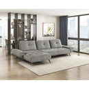  Manufacturer Color_Dove Grey -- 8400DVG*2LC2R 2 pc Sectional with Left Chaise and Dual-position Backs for Adjustable Seat Depth IMAGE 14