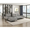  Manufacturer Color_Dove Grey -- 8400DVG*2LC2R 2 pc Sectional with Left Chaise and Dual-position Backs for Adjustable Seat Depth IMAGE 15