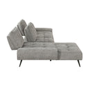  Manufacturer Color_Dove Grey -- 8400DVG*2LC2R 2 pc Sectional with Left Chaise and Dual-position Backs for Adjustable Seat Depth IMAGE 8