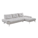  Manufacturer Color_Light Grey -- 8400LTG*22LRC 2 pc Sectional with Right Chaise and Dual-position Backs for Adjustable Seat Depth IMAGE 11