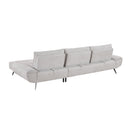  Manufacturer Color_Light Grey -- 8400LTG*22LRC 2 pc Sectional with Right Chaise and Dual-position Backs for Adjustable Seat Depth IMAGE 4