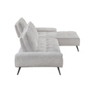  Manufacturer Color_Light Grey -- 8400LTG*22LRC 2 pc Sectional with Right Chaise and Dual-position Backs for Adjustable Seat Depth IMAGE 7