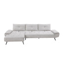  Manufacturer Color_Light Grey -- 8400LTG*2LC2R 2 pc Sectional with Left Chaise and Dual-position Backs for Adjustable Seat Depth IMAGE 10