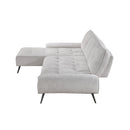  Manufacturer Color_Light Grey -- 8400LTG*2LC2R 2 pc Sectional with Left Chaise and Dual-position Backs for Adjustable Seat Depth IMAGE 12