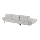  Manufacturer Color_Light Grey -- 8400LTG*2LC2R 2 pc Sectional with Left Chaise and Dual-position Backs for Adjustable Seat Depth IMAGE 4