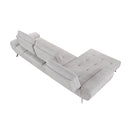  Manufacturer Color_Light Grey -- 8400LTG*2LC2R 2 pc Sectional with Left Chaise and Dual-position Backs for Adjustable Seat Depth IMAGE 9
