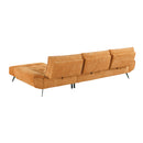  Manufacturer Color_Orange -- 8400RNG*22LRC 2 pc Sectional with Right Chaise and Dual-position Backs for Adjustable Seat Depth IMAGE 13