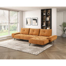  Manufacturer Color_Orange -- 8400RNG*22LRC 2 pc Sectional with Right Chaise and Dual-position Backs for Adjustable Seat Depth IMAGE 14
