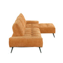  Manufacturer Color_Orange -- 8400RNG*22LRC 2 pc Sectional with Right Chaise and Dual-position Backs for Adjustable Seat Depth IMAGE 3