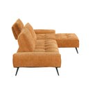  Manufacturer Color_Orange -- 8400RNG*22LRC 2 pc Sectional with Right Chaise and Dual-position Backs for Adjustable Seat Depth IMAGE 7