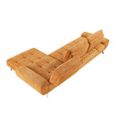  Manufacturer Color_Orange -- 8400RNG*22LRC 2 pc Sectional with Right Chaise and Dual-position Backs for Adjustable Seat Depth IMAGE 9