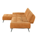  Manufacturer Color_Orange -- 8400RNG*2LC2R 2 pc Sectional with Left Chaise and Dual-position Backs for Adjustable Seat Depth IMAGE 12
