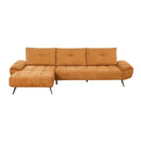  Manufacturer Color_Orange -- 8400RNG*2LC2R 2 pc Sectional with Left Chaise and Dual-position Backs for Adjustable Seat Depth IMAGE 1
