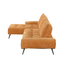  Manufacturer Color_Orange -- 8400RNG*2LC2R 2 pc Sectional with Left Chaise and Dual-position Backs for Adjustable Seat Depth IMAGE 3