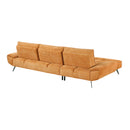  Manufacturer Color_Orange -- 8400RNG*2LC2R 2 pc Sectional with Left Chaise and Dual-position Backs for Adjustable Seat Depth IMAGE 4