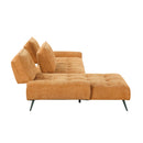  Manufacturer Color_Orange -- 8400RNG*2LC2R 2 pc Sectional with Left Chaise and Dual-position Backs for Adjustable Seat Depth IMAGE 8