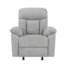  Homelegance Jules 8440GRY-1 Rocker Reclining Chair IMAGE 1