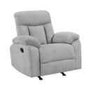  Homelegance Jules 8440GRY-1 Rocker Reclining Chair IMAGE 2