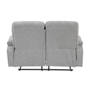  Homelegance Jules 8440GRY-2 Double Reclining Love Seat IMAGE 3