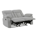  Homelegance Jules 8440GRY-2 Double Reclining Love Seat IMAGE 4