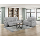  Homelegance Jules 8440GRY-2 Double Reclining Love Seat IMAGE 7